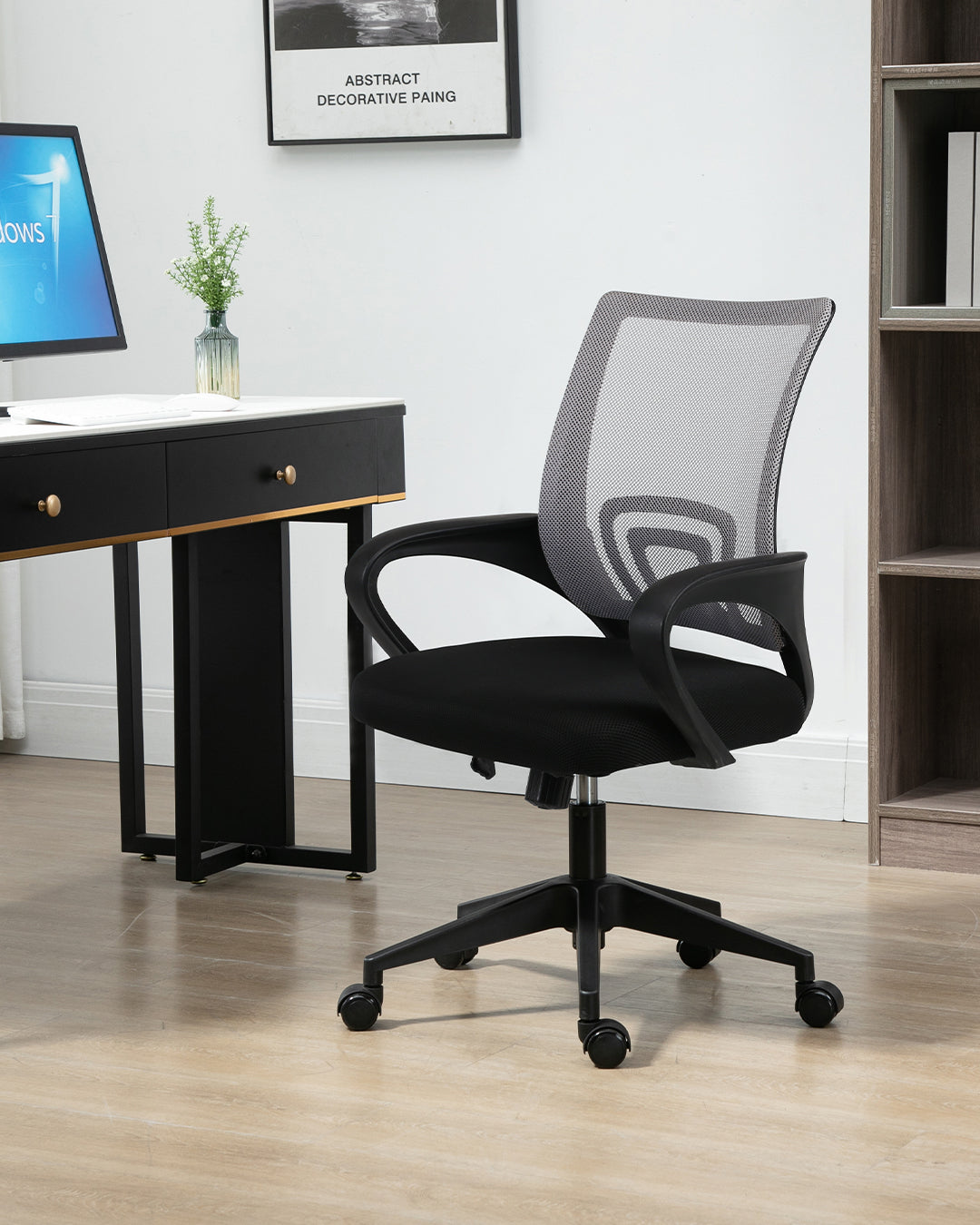 Aegina Office Chair Schwarz