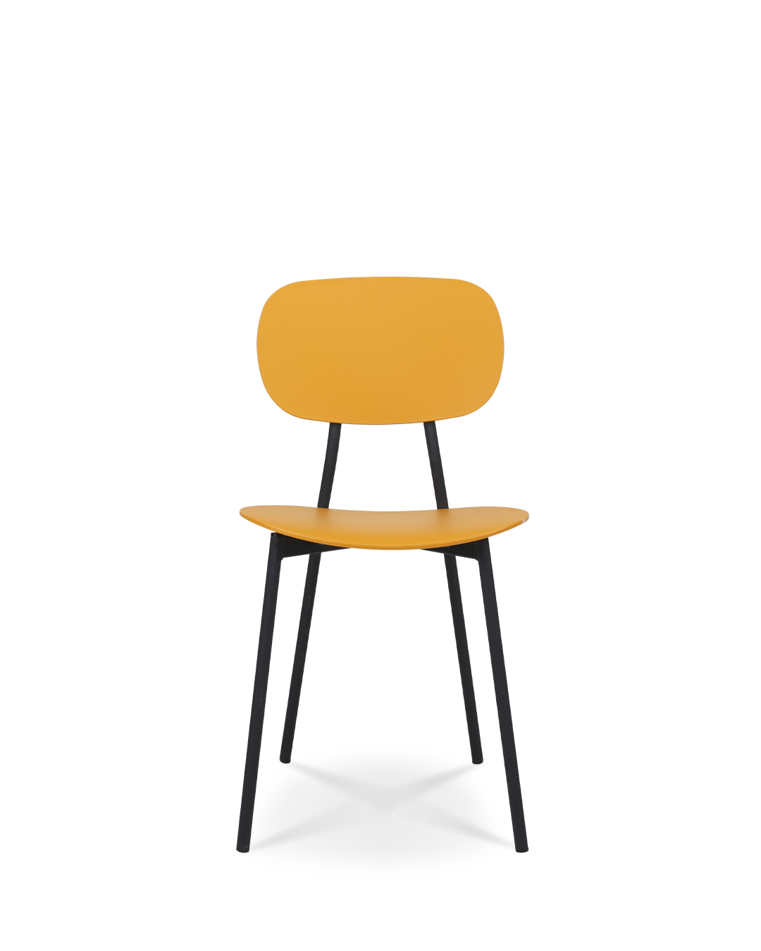AGLAJA -Designstuhl Gamboge Gelb
