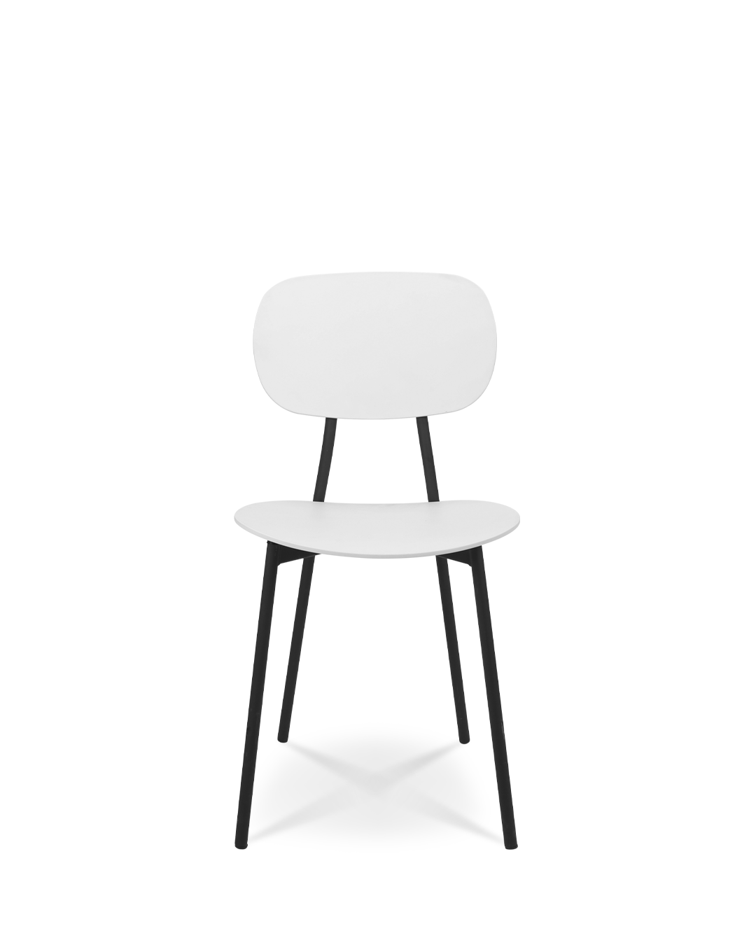 Aglaja Designstuhl Elfenbein Weiß