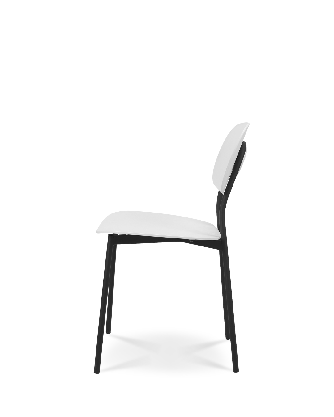 Aglaja Designstuhl Elfenbein Weiß