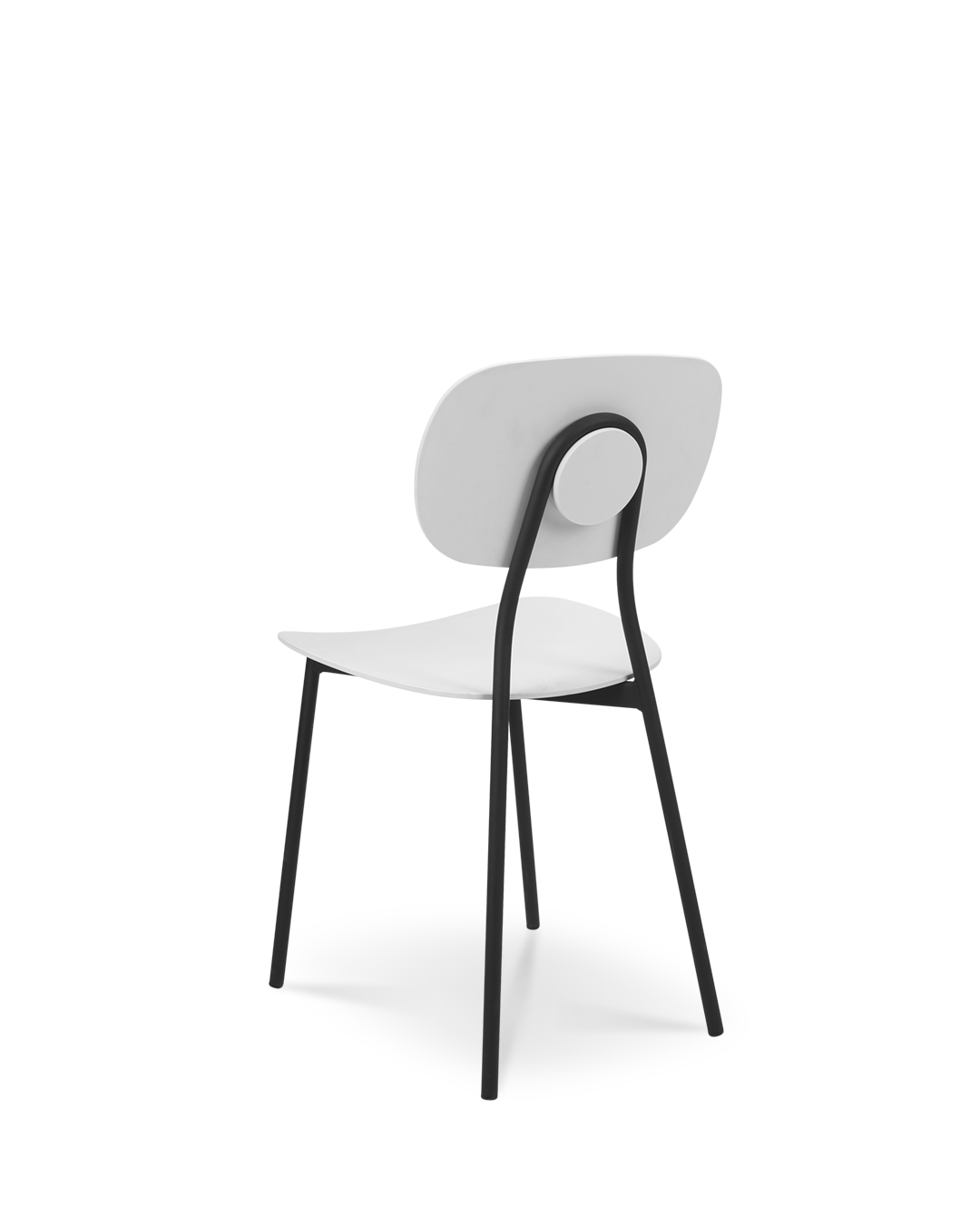 Aglaja Designstuhl Elfenbein Weiß