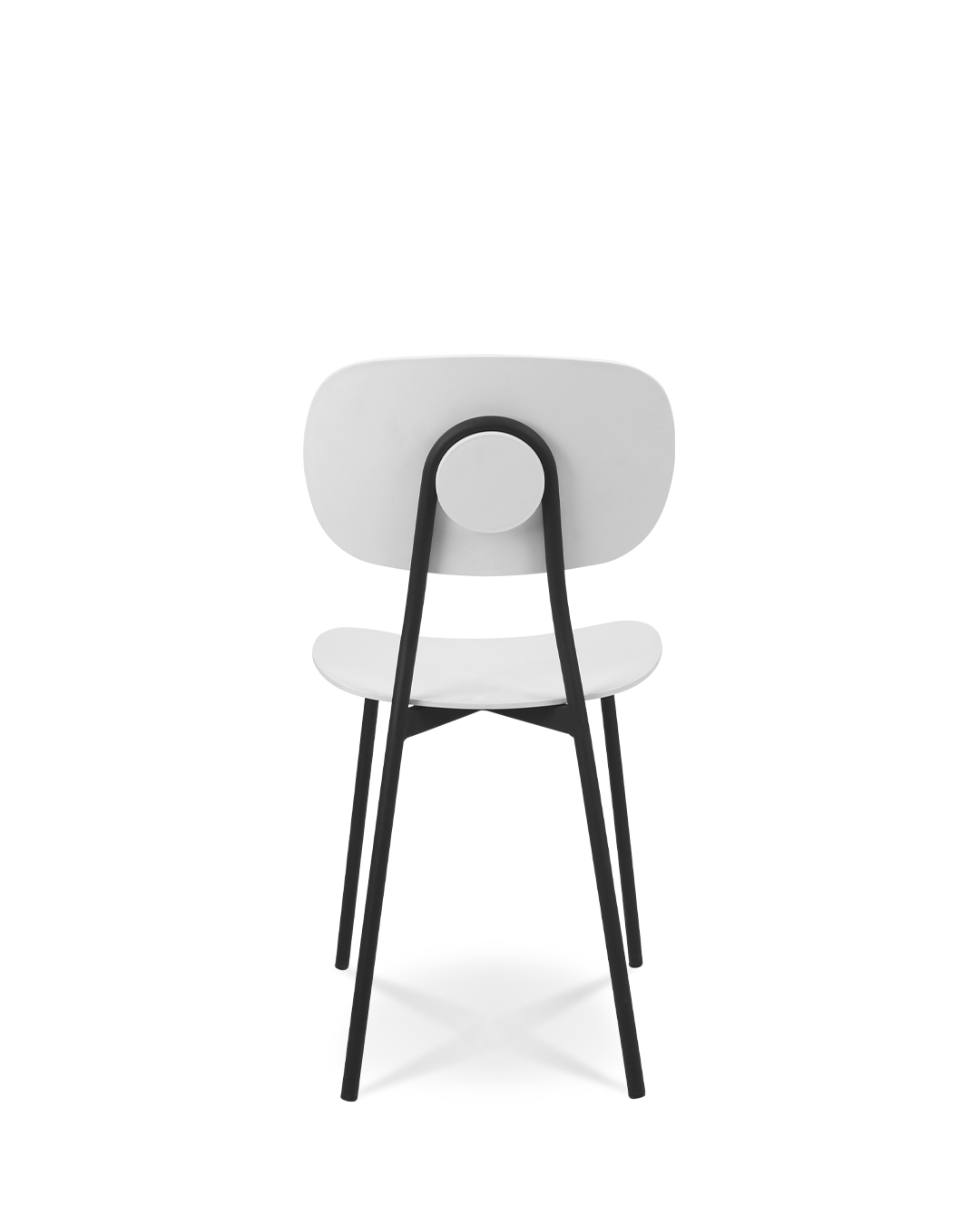 Aglaja Designstuhl Elfenbein Weiß