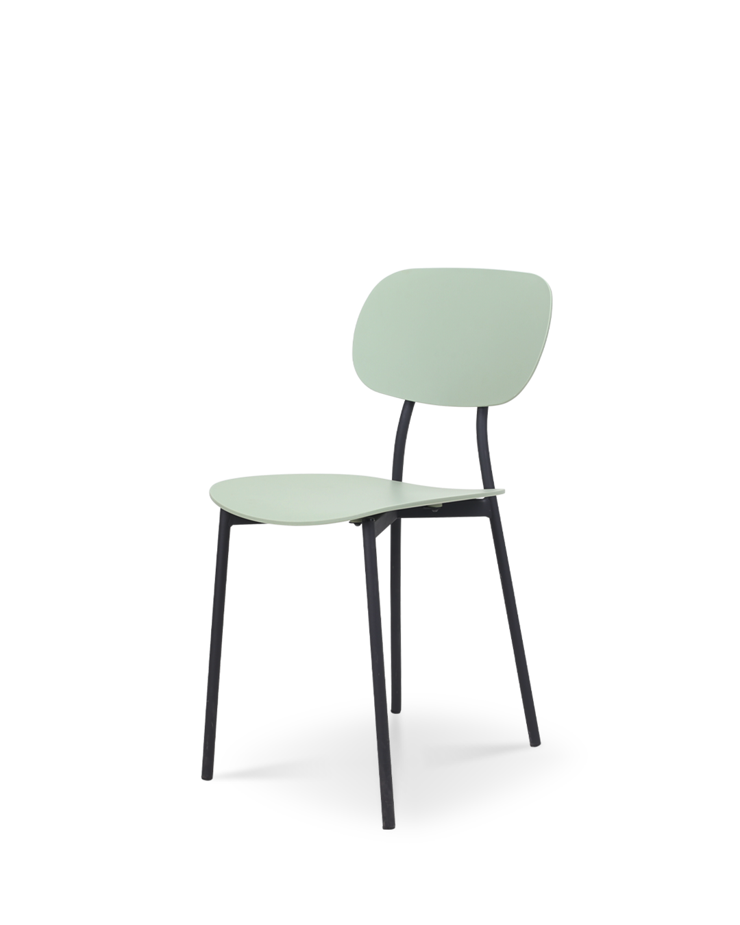 Aglaja Design Stuhl Pulver Aschegrün