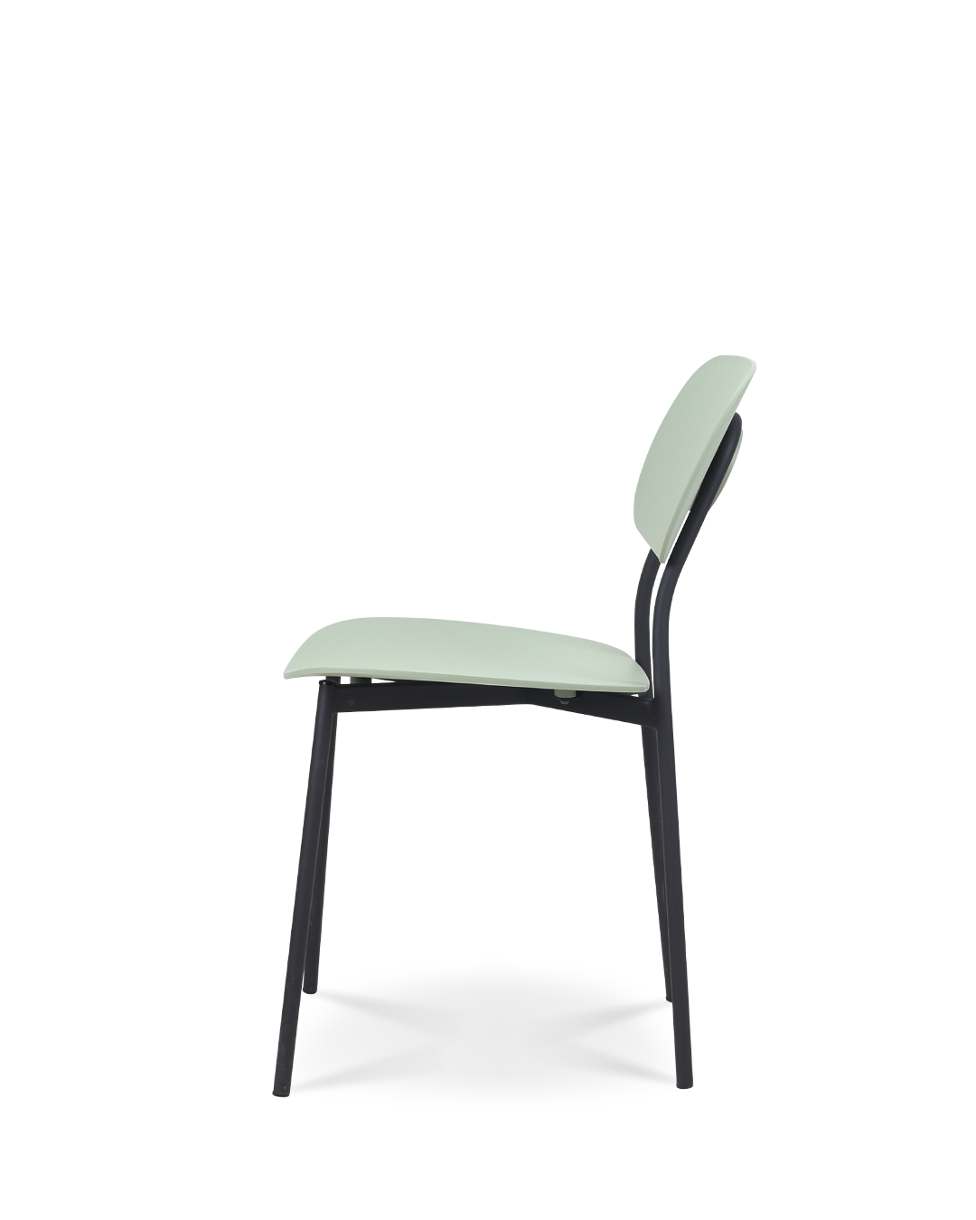 Aglaja Design Stuhl Pulver Aschegrün