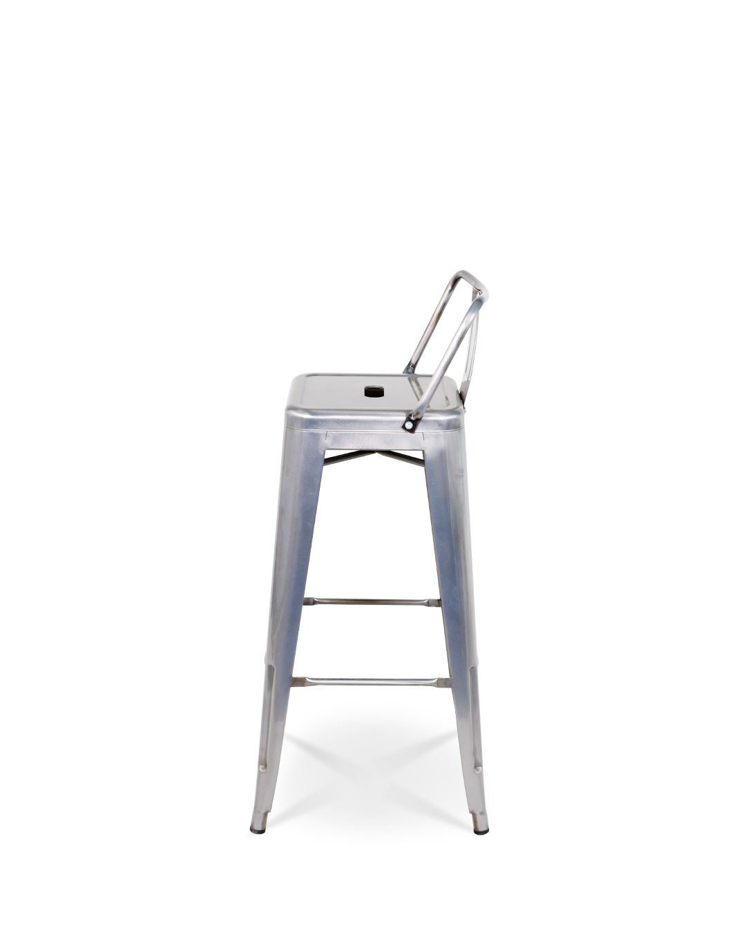 Lix Metal Bar Stuhl Kristallgrau