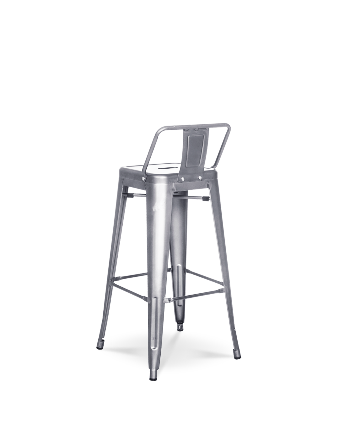 Lix Metal Bar Stuhl Kristallgrau