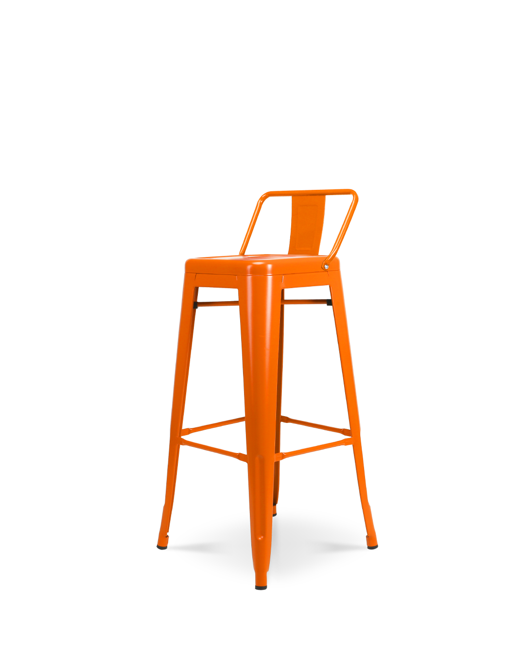 Lix Metal Bar Stuhl Orange
