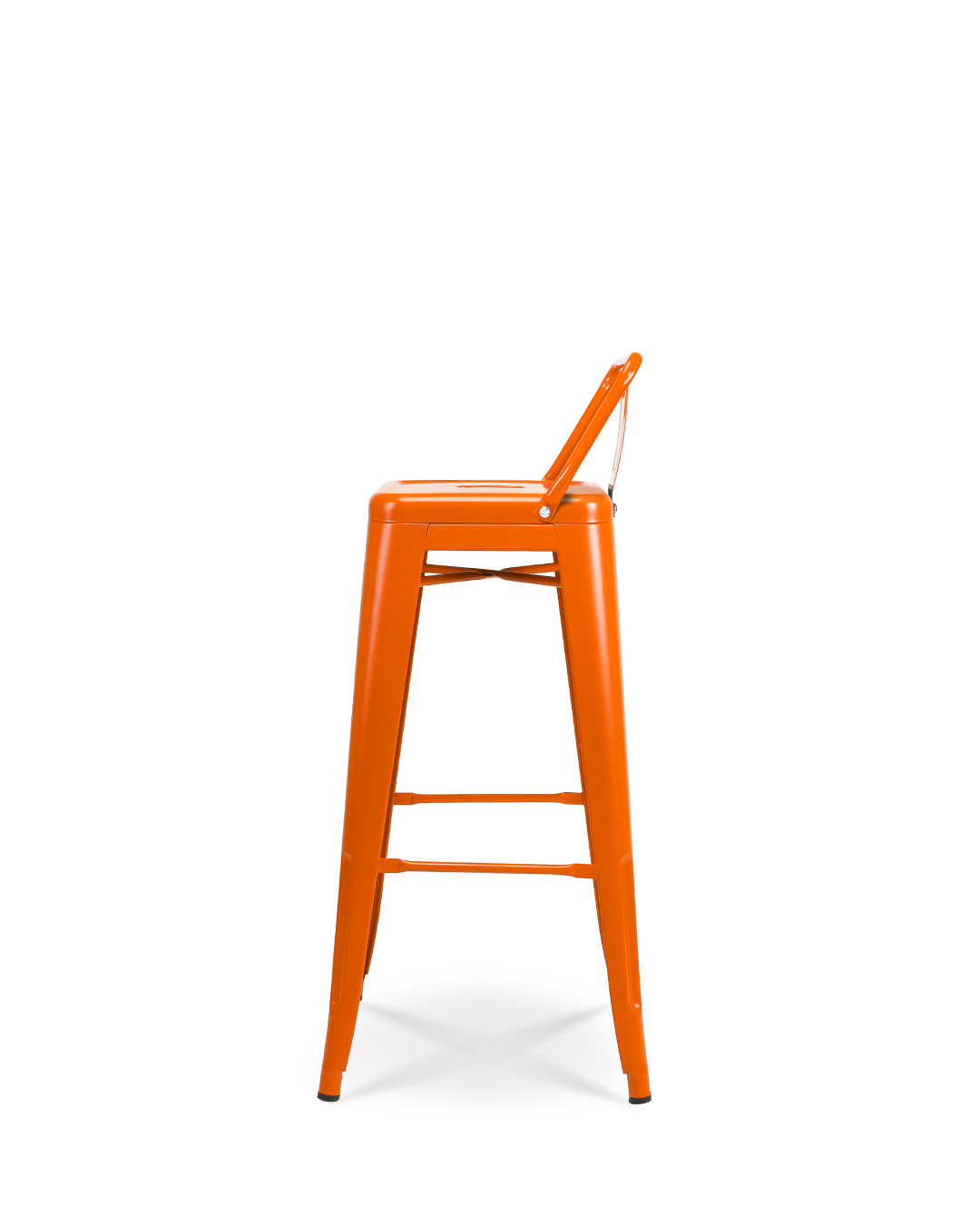 Lix Metal Bar Stuhl Orange