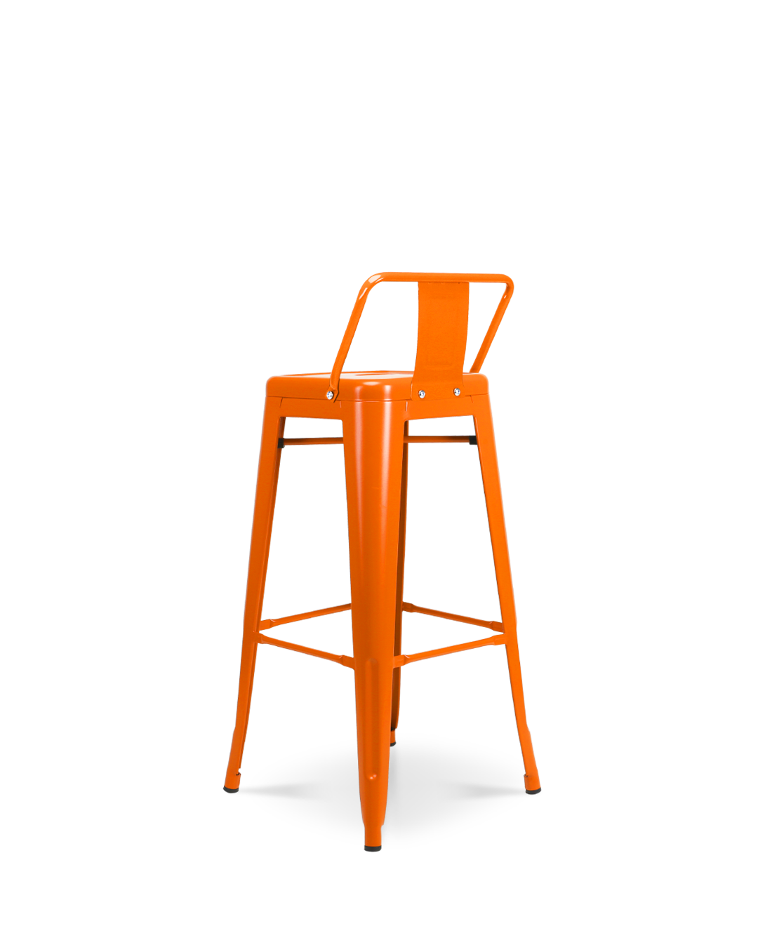 Lix Metal Bar Stuhl Orange