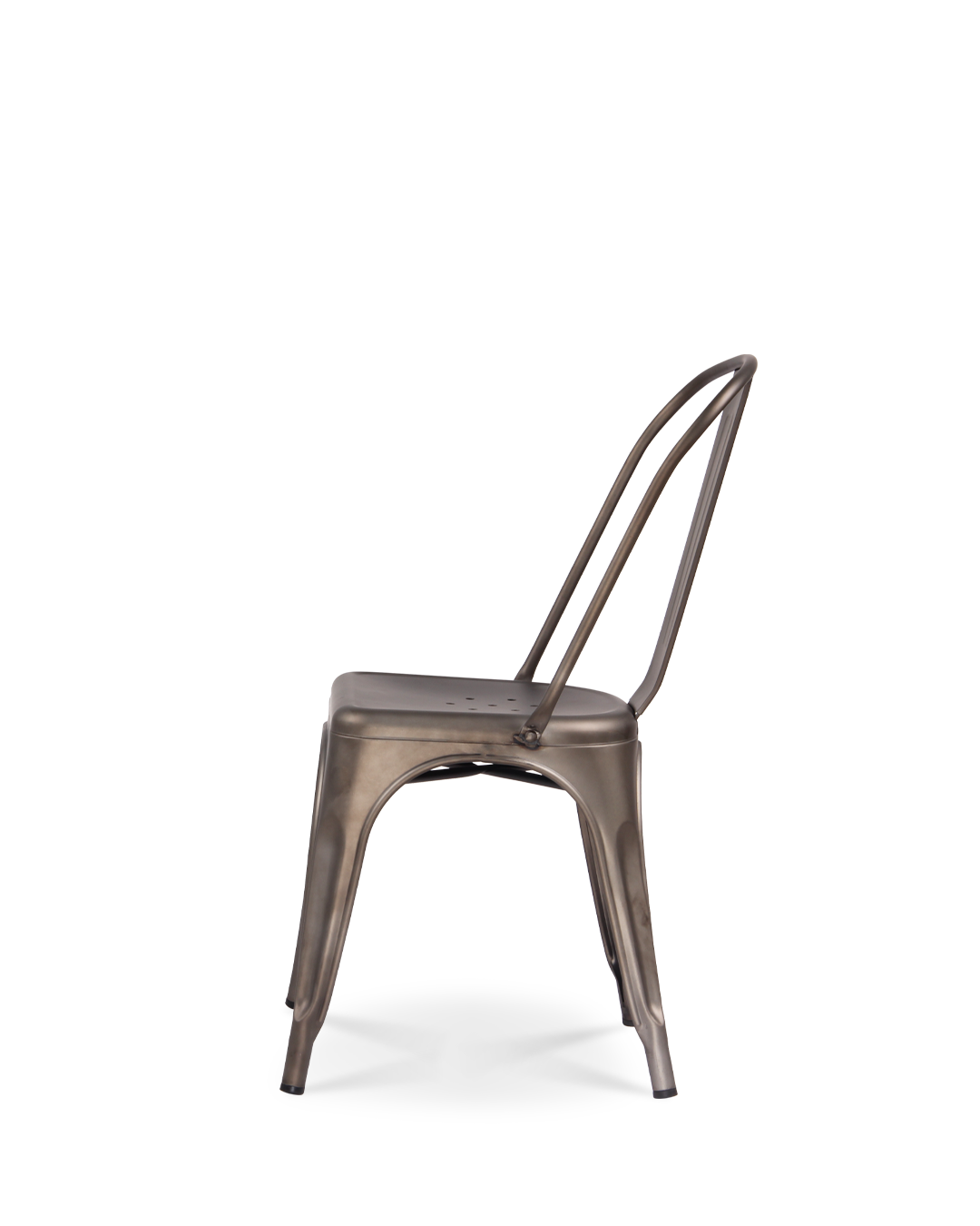Lix -Metallstuhl rostig