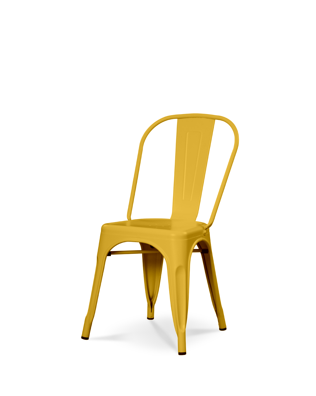 Lix Metallstuhl Gelb