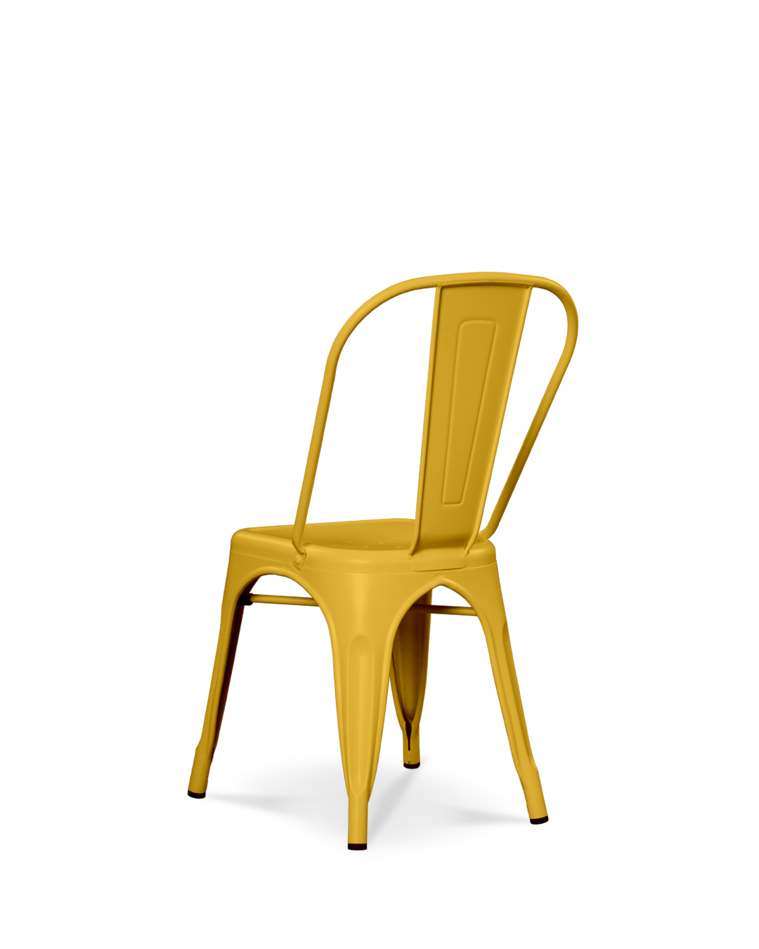 Lix Metallstuhl Gelb