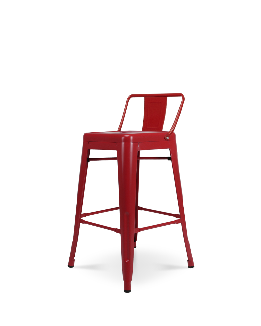 Lix Metal Counterstuhl Rot