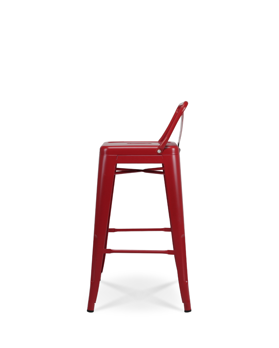 Lix Metal Counterstuhl Rot