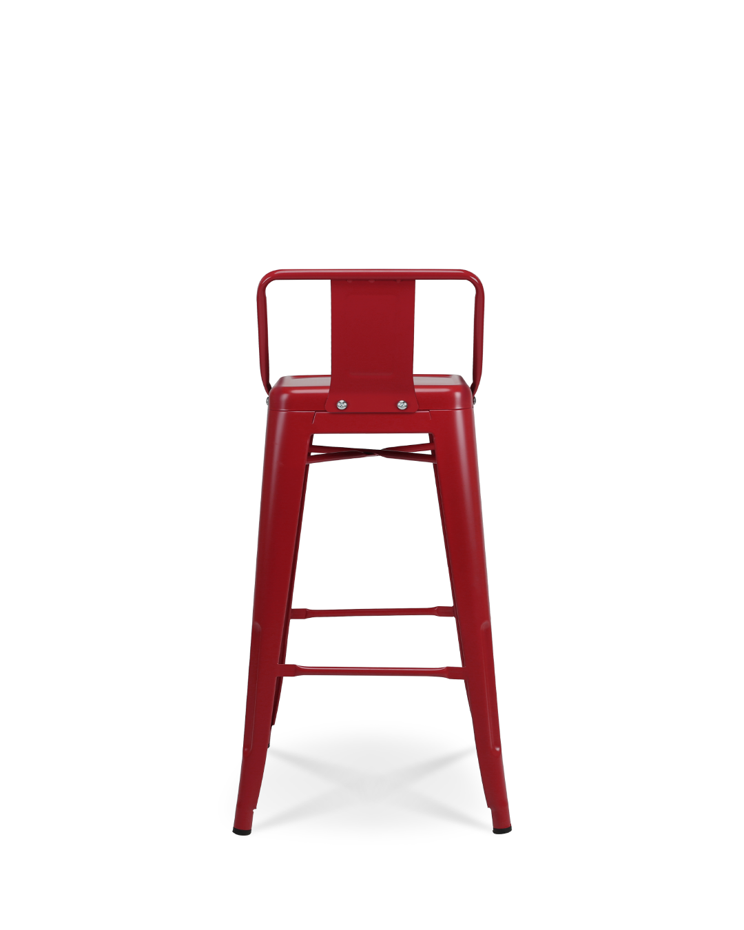 Lix Metal Counterstuhl Rot