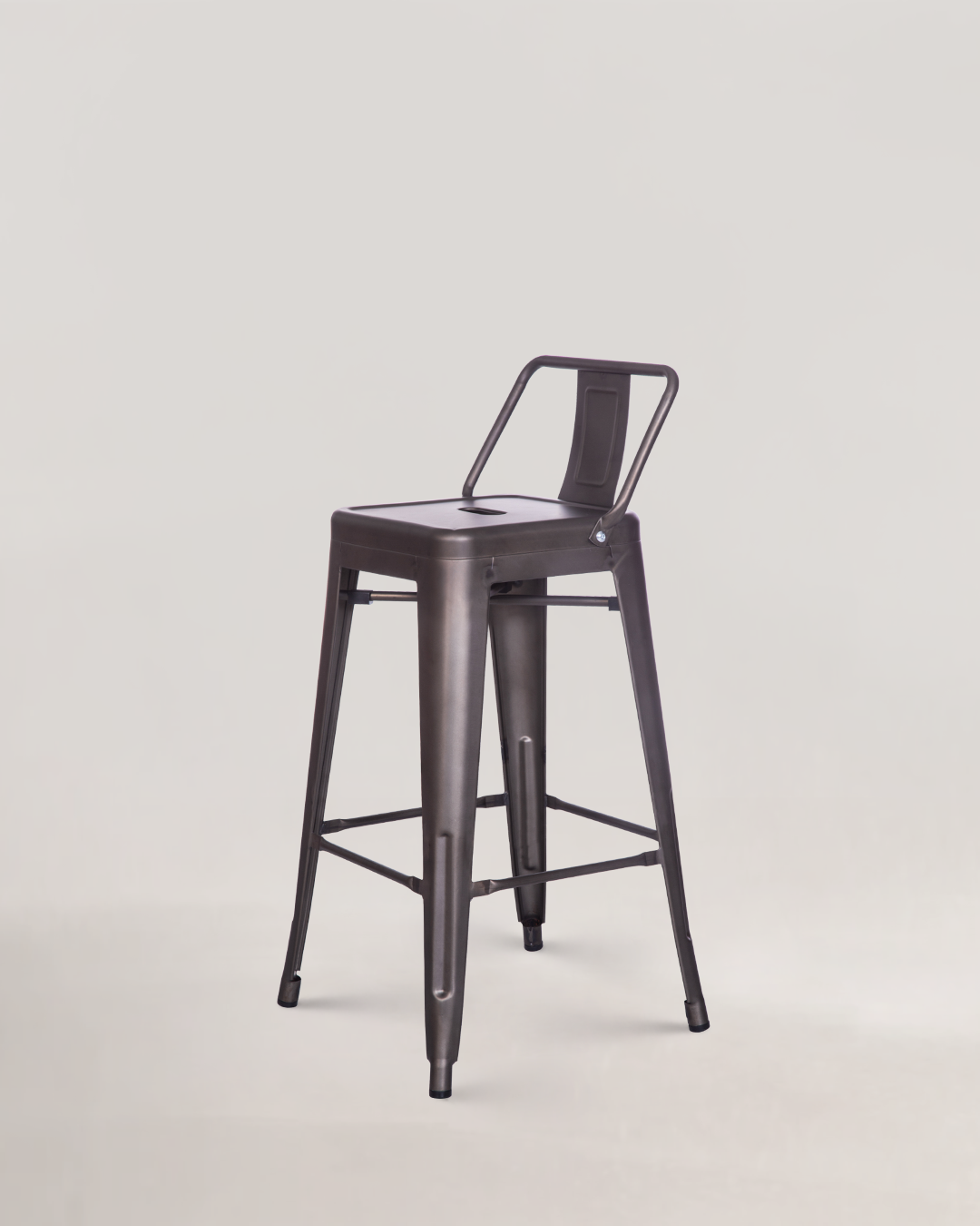 Lix Metal Counterstuhl rostig
