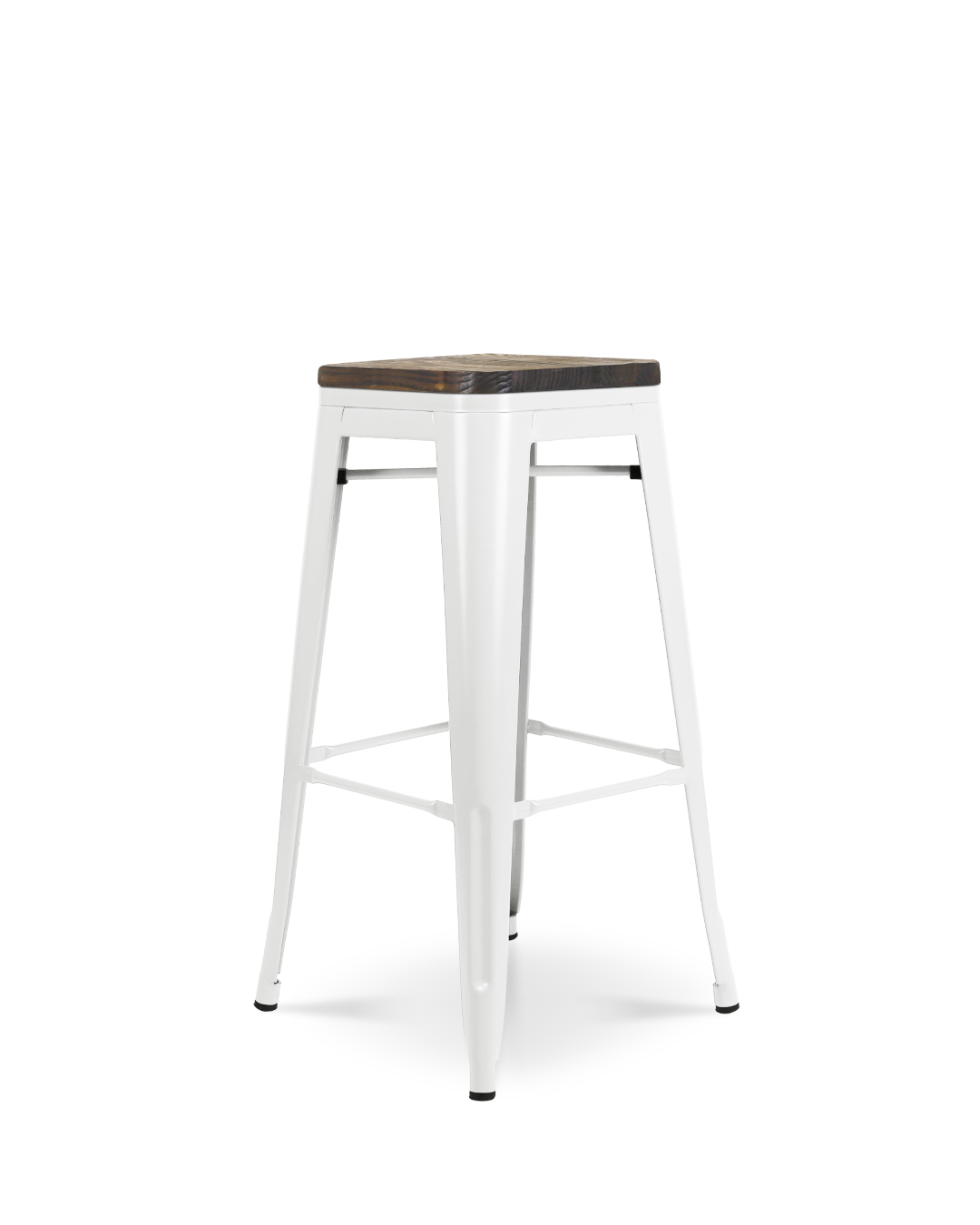 Lix Wood Barhocker Weiß