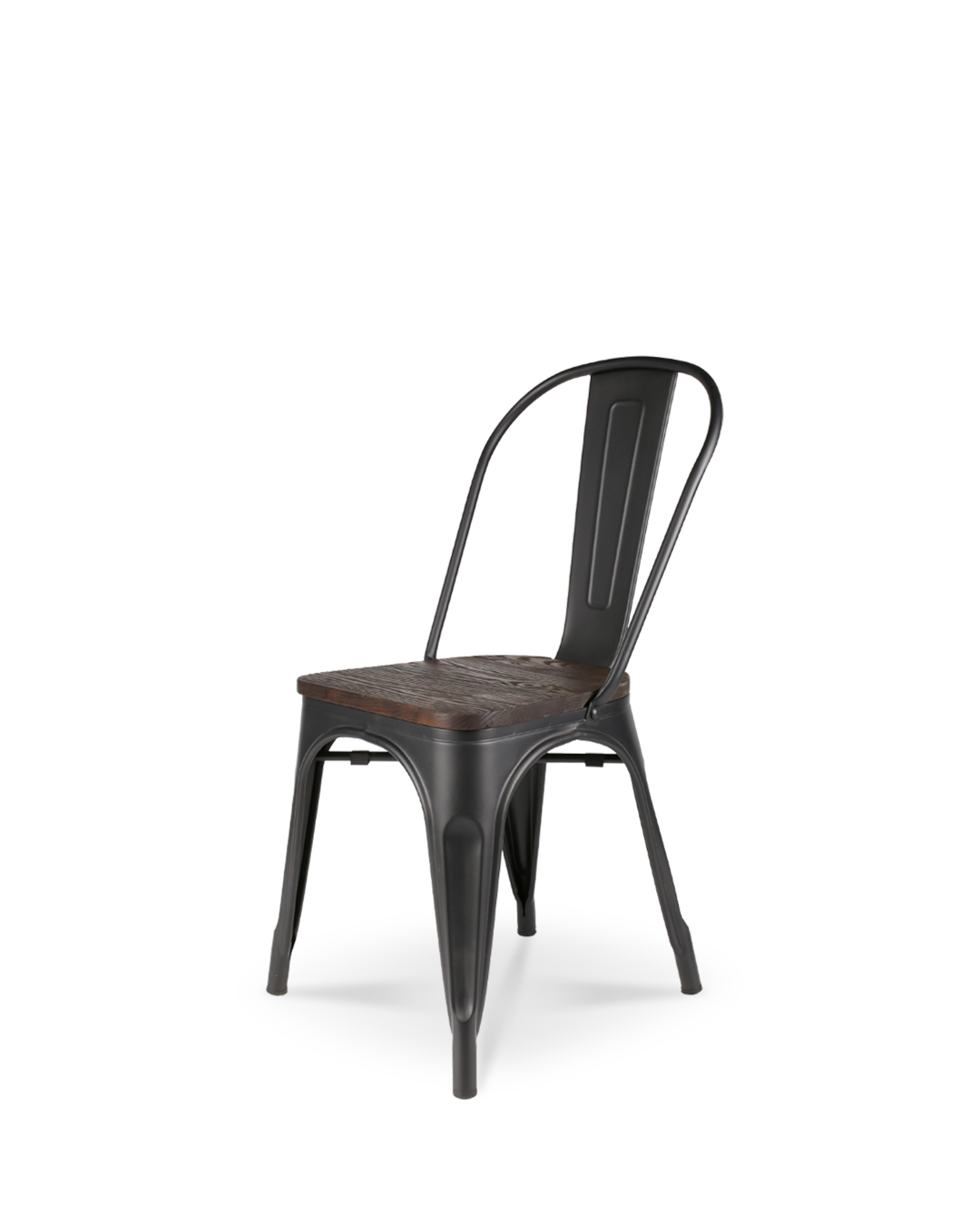 Lix Holzstuhl schwarz