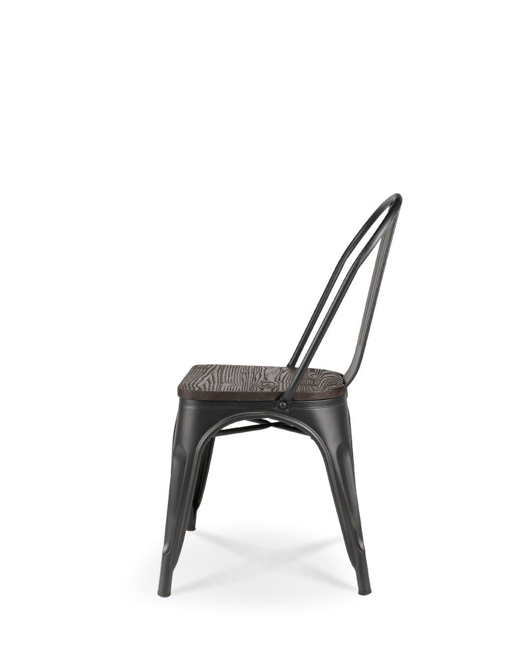 Lix Holzstuhl schwarz
