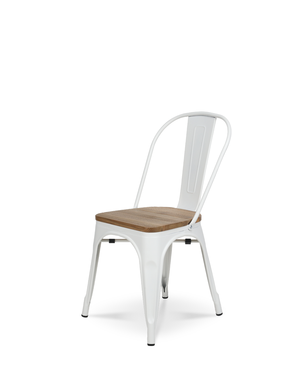 Lix Holzstuhl weiß