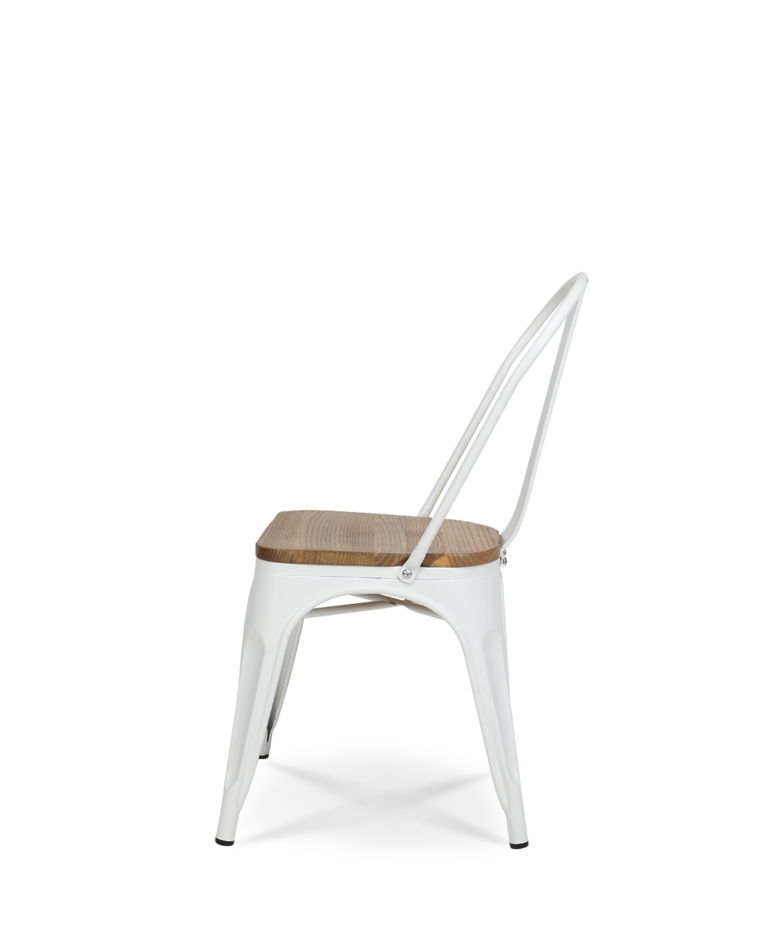Lix Holzstuhl weiß