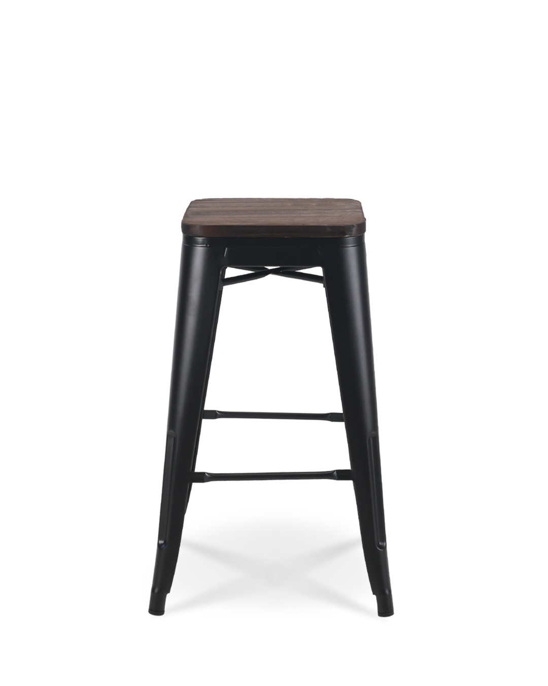 Lix Holzschalter Stuhl schwarz