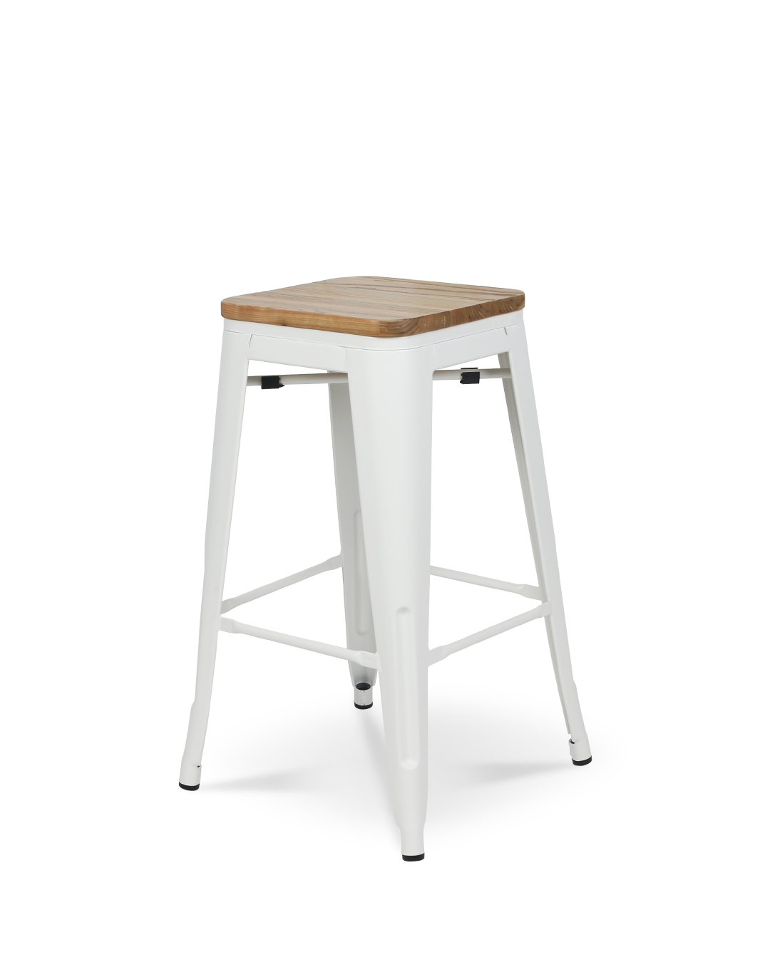 Lix Holzzähler Hocker Weiß