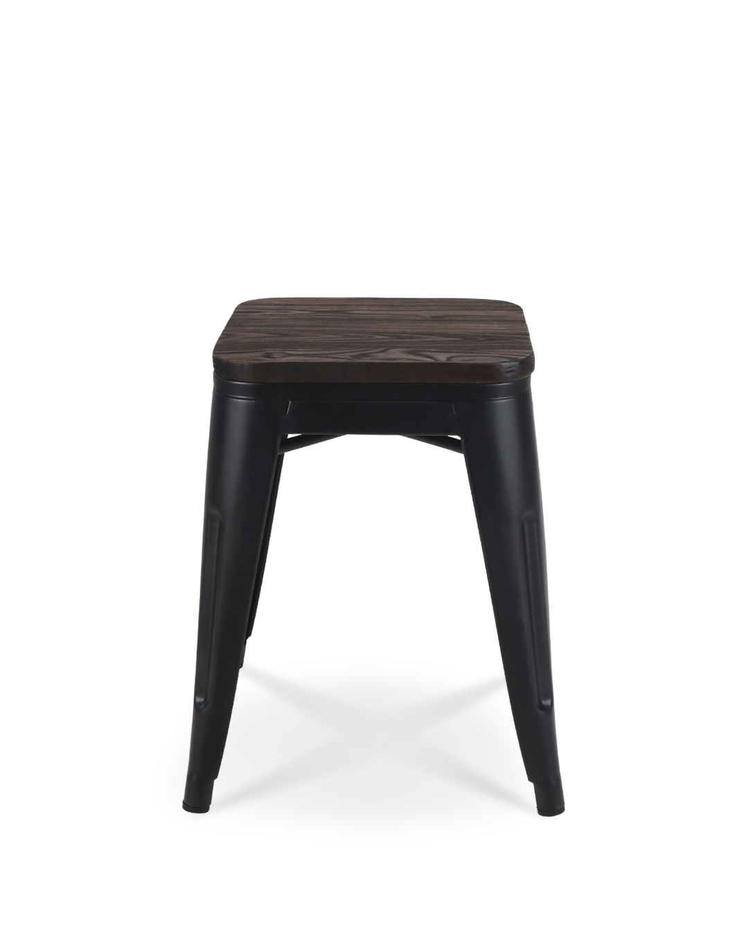 Lix Holzhocker schwarz