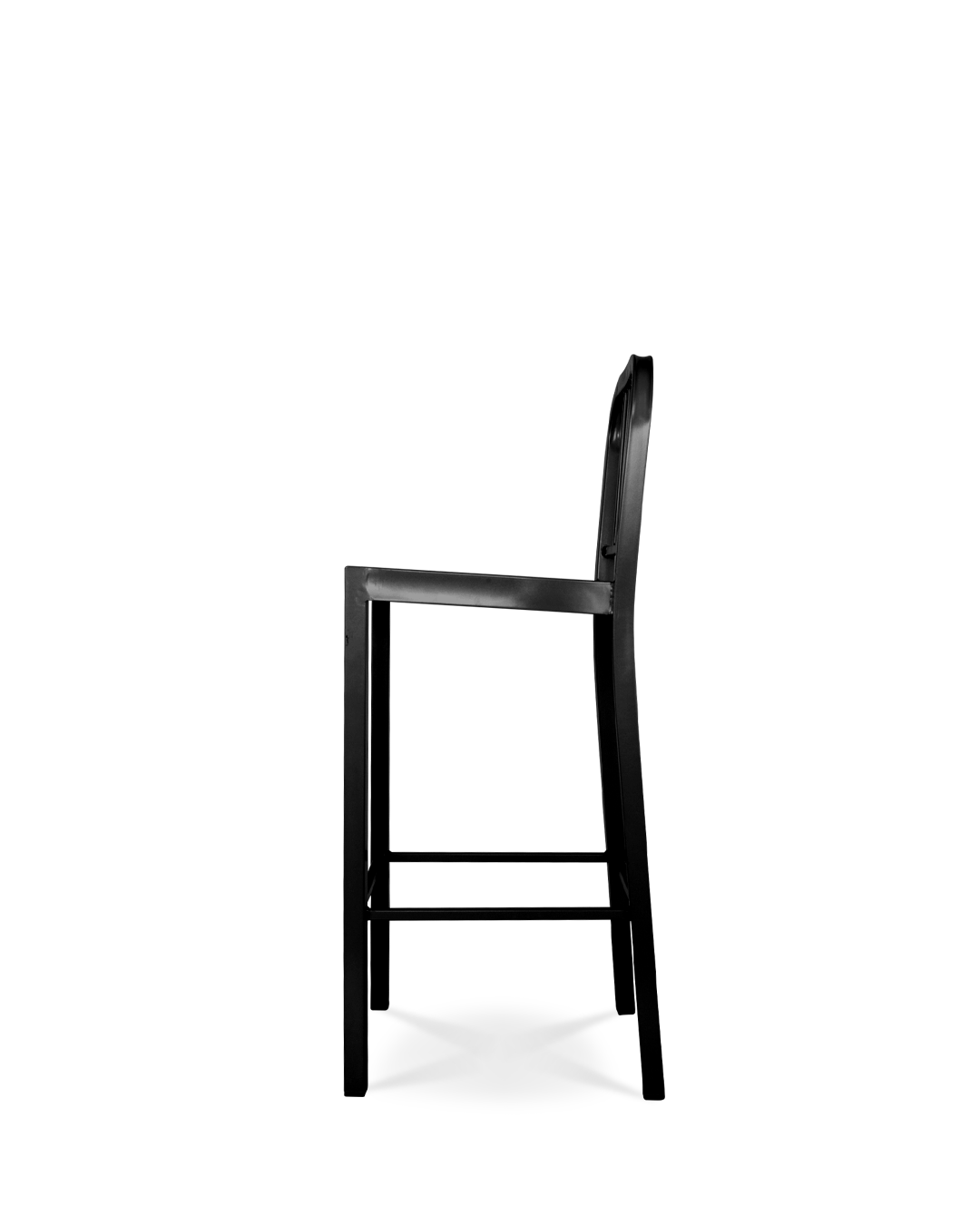 Navy Bar Stuhl schwarz