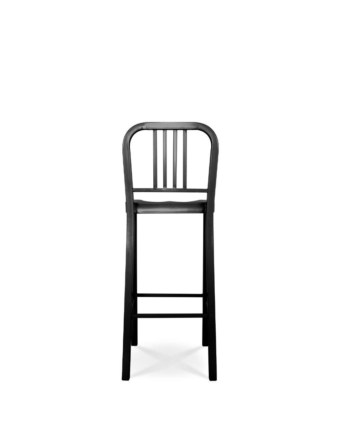 Navy Bar Stuhl schwarz