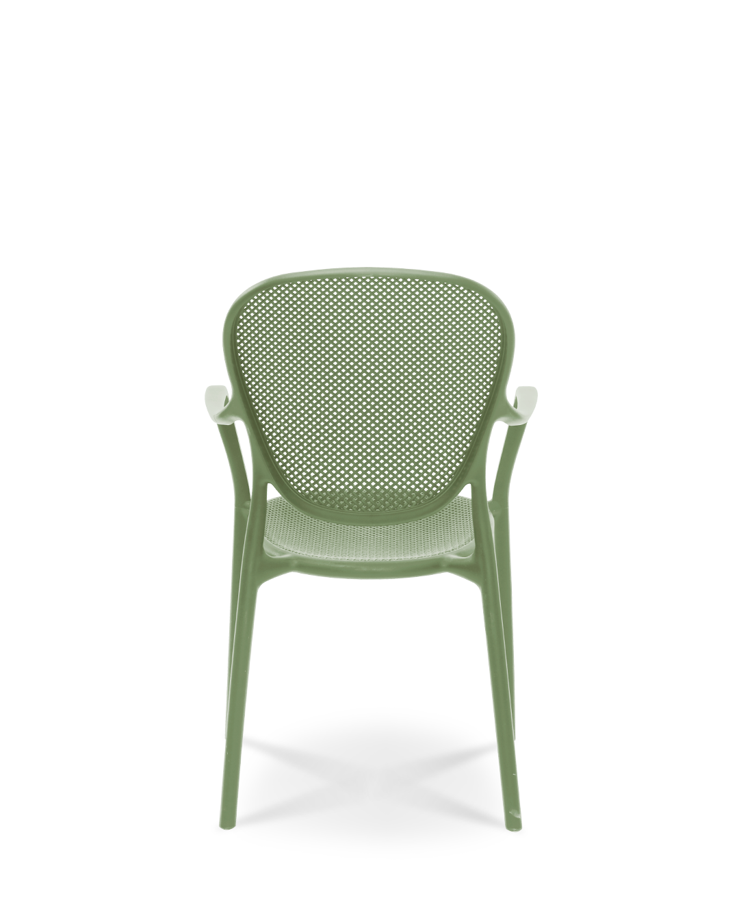 Blättern Plastikstuhl Avocado Green