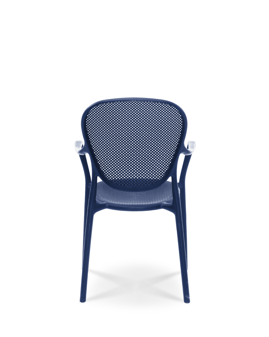 Blendet Plastikstuhl Fiord Blue