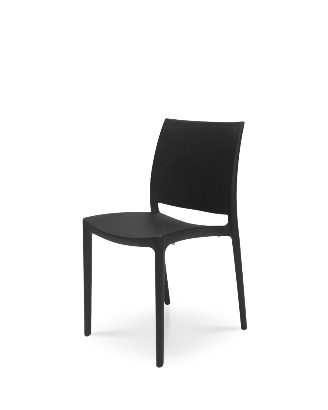 Thalia Plastikstuhl schwarz