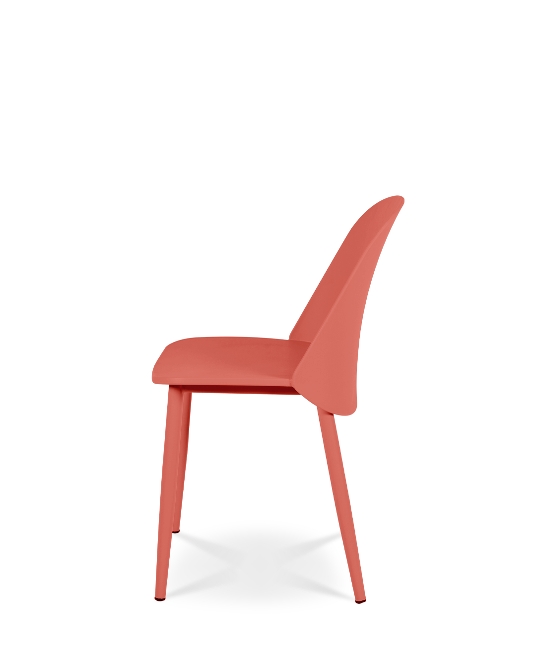 Hertha Designstuhl Vermillion