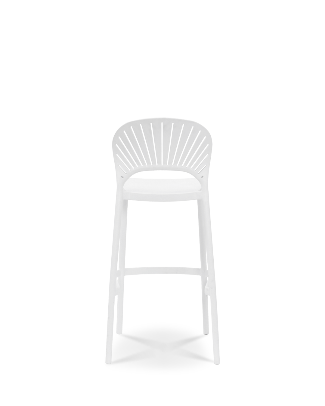 Hestia Bar Stuhl Elfenbein Weiß