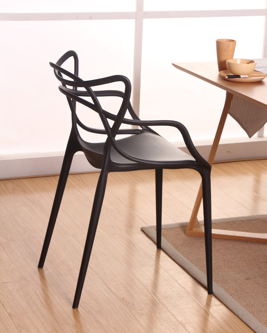 Maxter Philipe Chair Elfenbein Weiß