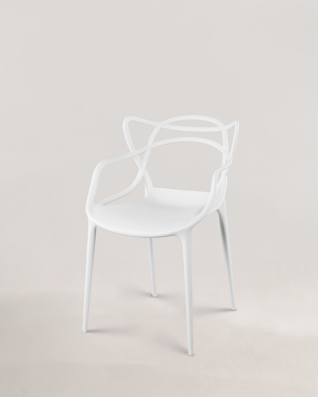Maxter Philipe Chair Elfenbein Weiß