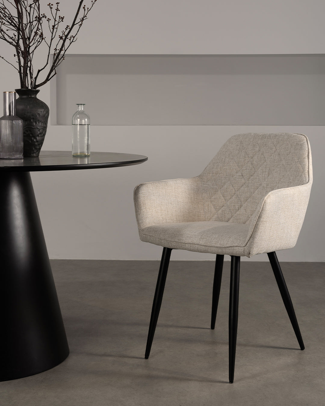 Miranda Essstuhl Beige