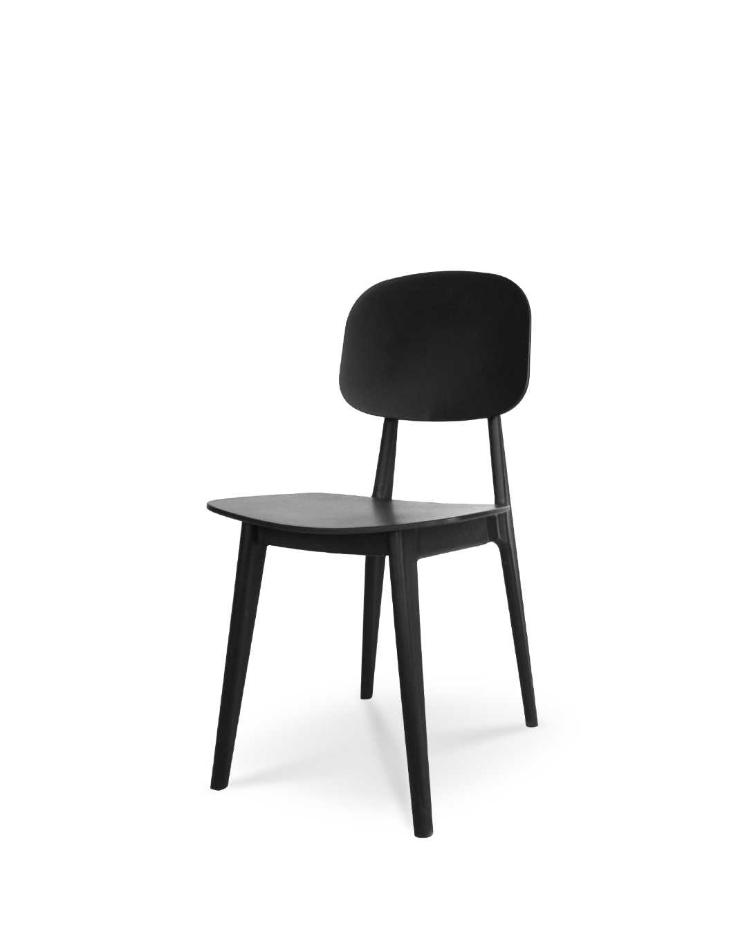 Pomona Designstuhl schwarz