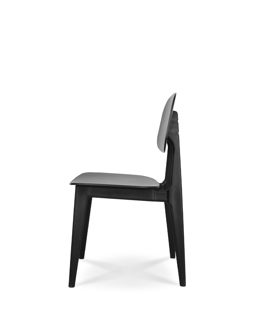 Pomona Designstuhl schwarz