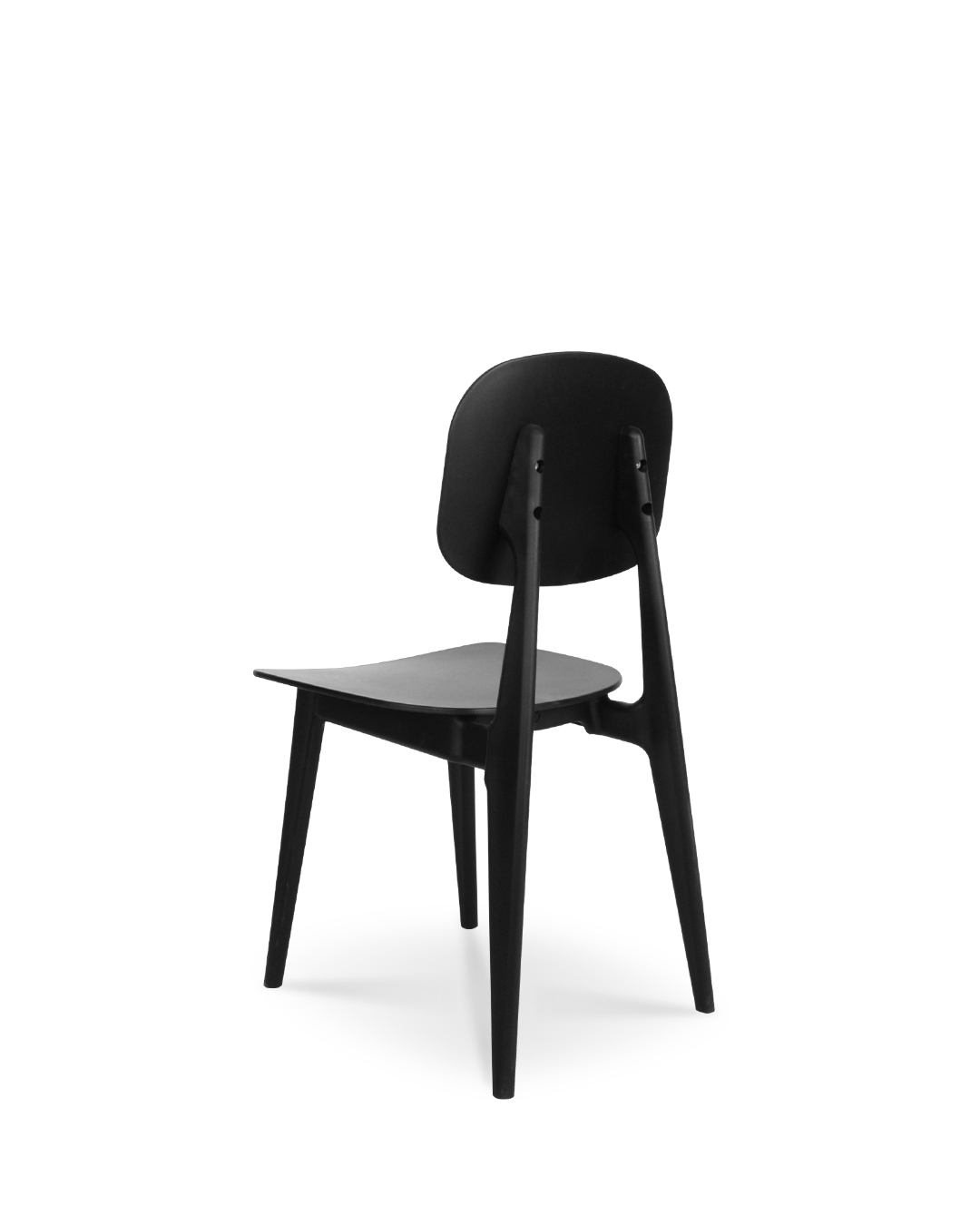 Pomona Designstuhl schwarz