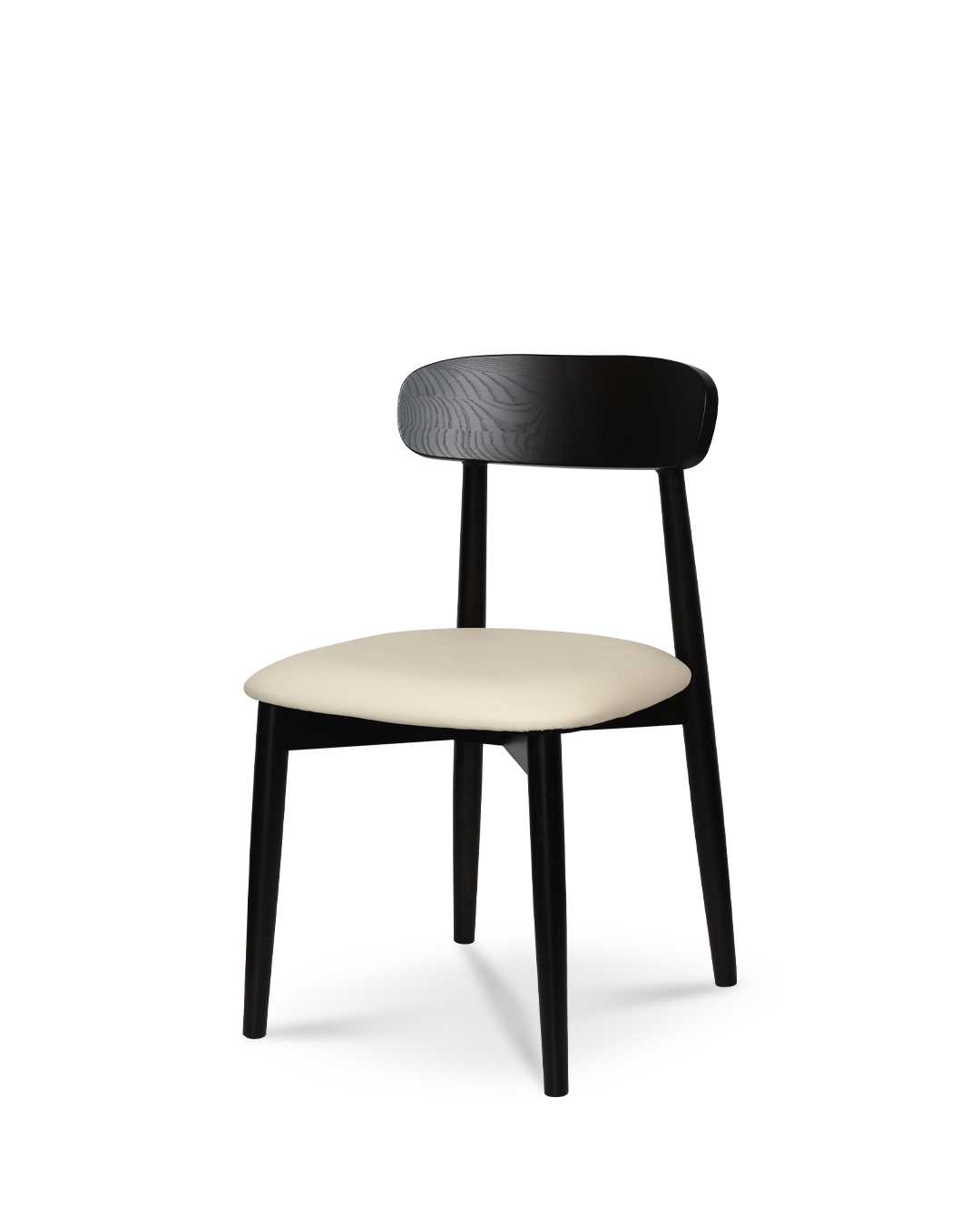 Samantha Holzstuhl dunkler Beige