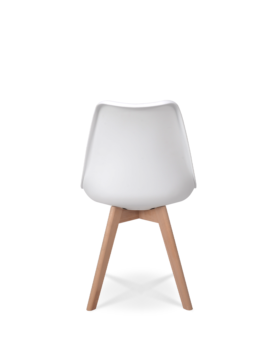Tulpe Designstuhl Elfenbein Weiß