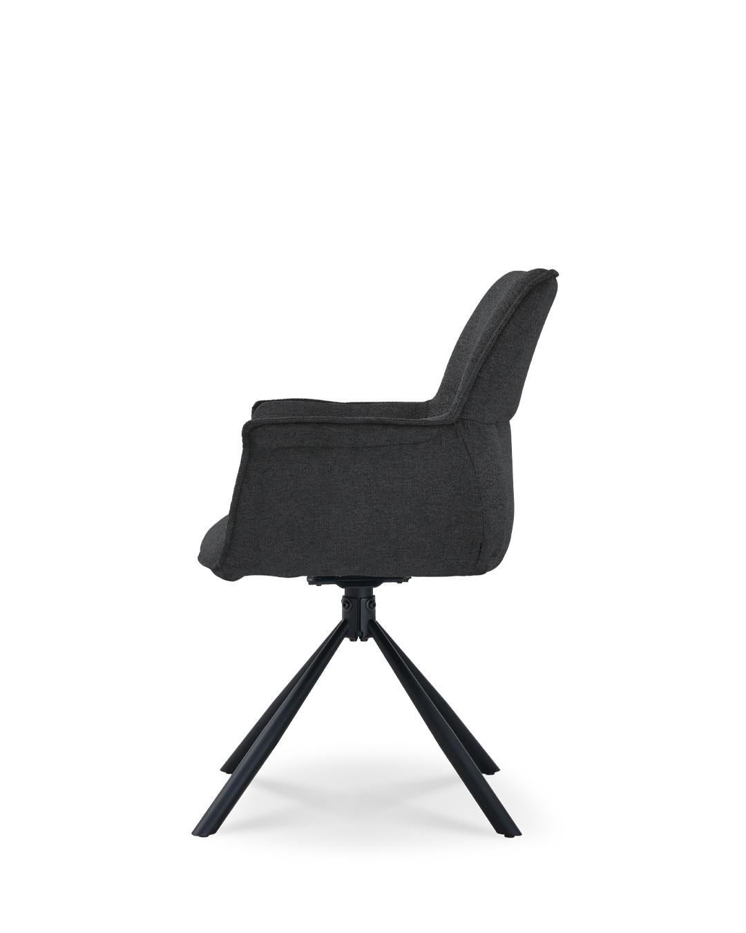 Velleda Essstuhl dunkelgrau