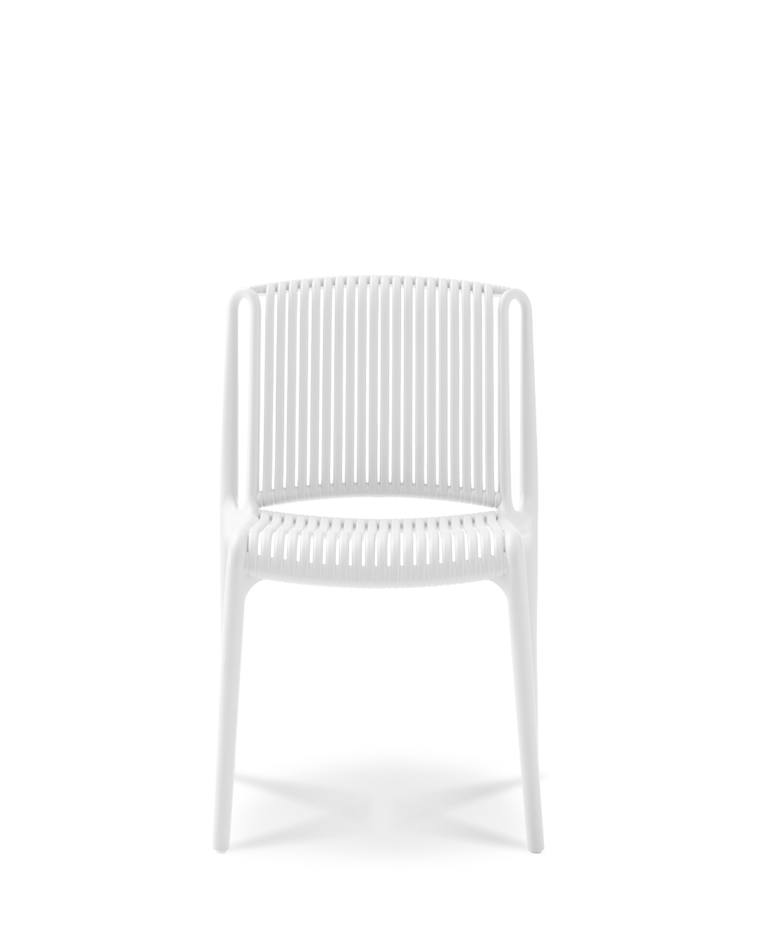 Elpis Plastic Chair Ivory White