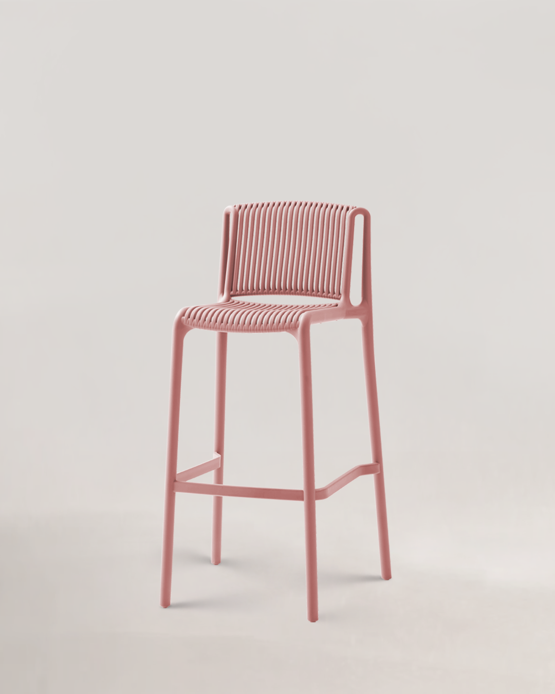 Melete Bar Chair Oriental Pink