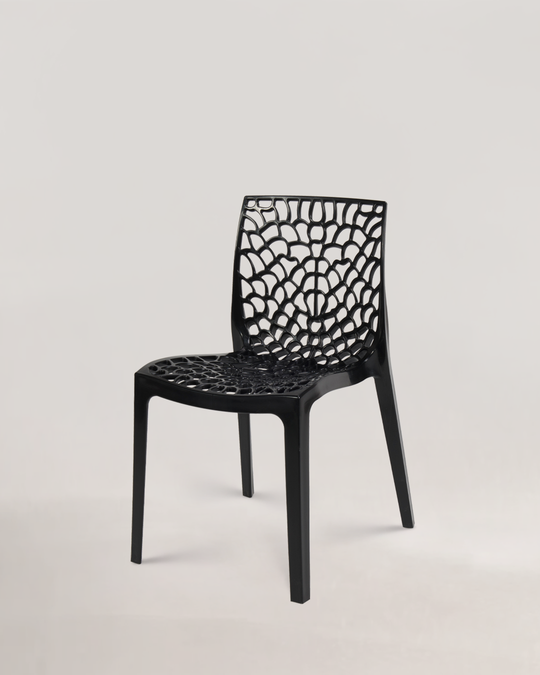 Root Plastic Chair Black