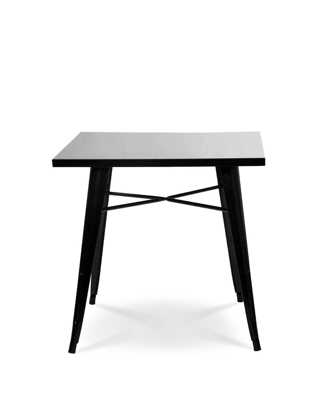 Table Lix en métal noir