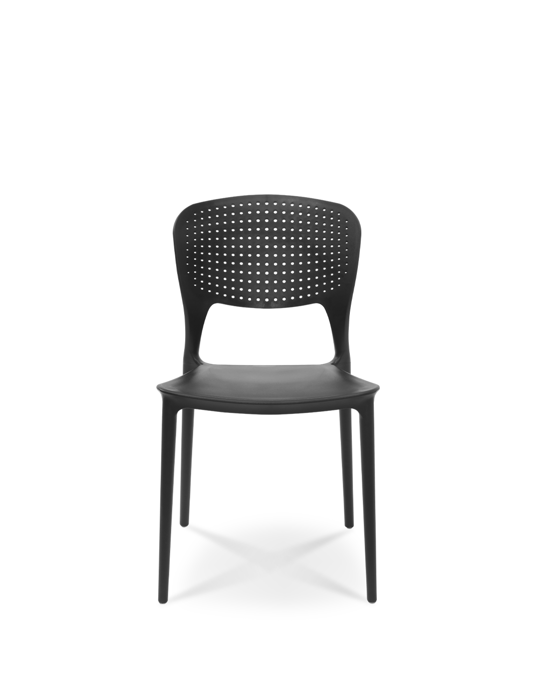 Themis Plastic Chair Black