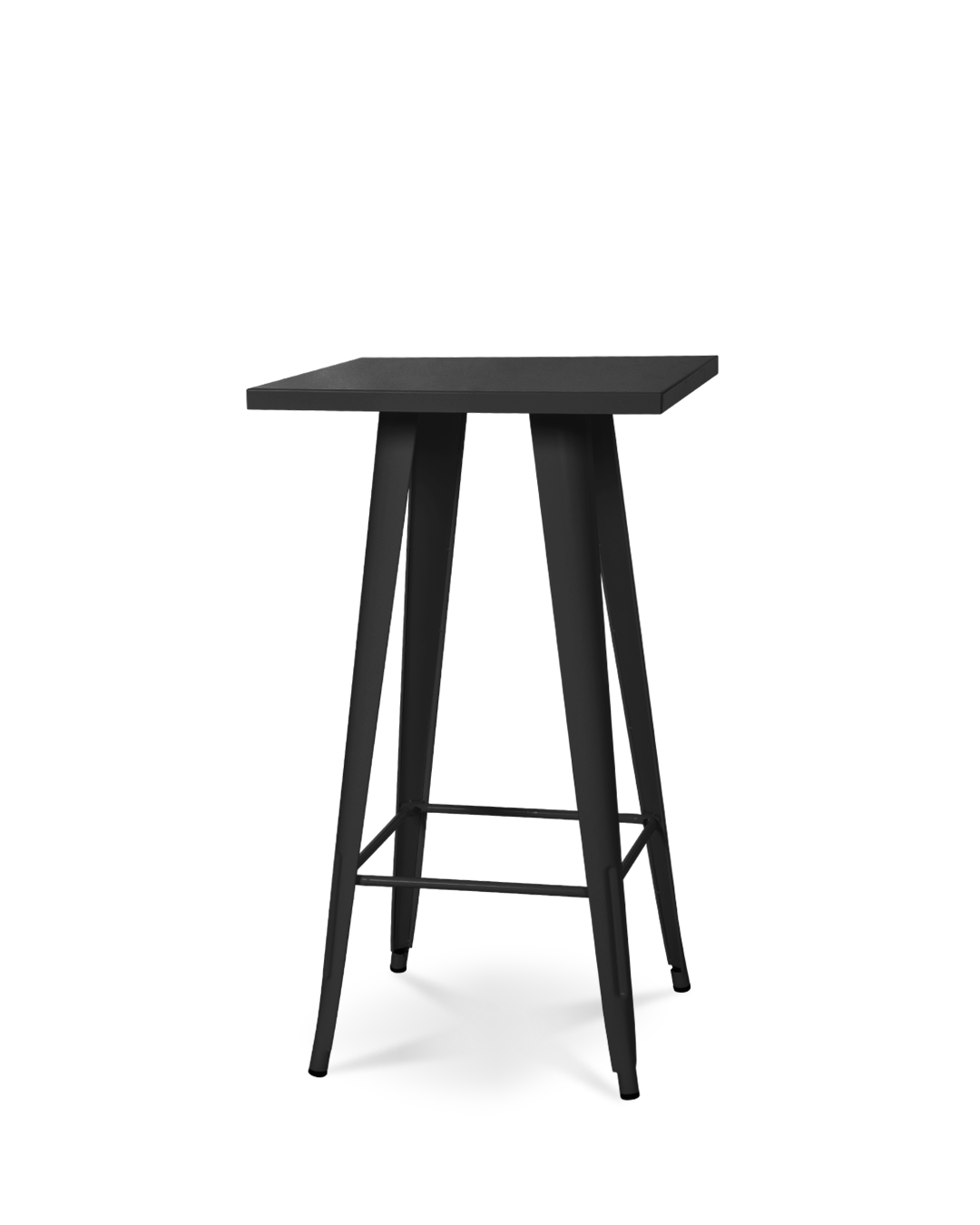 Table de Bar Lix en Métal Noir